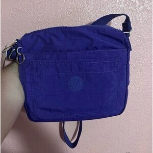 Purple Kipling Crossbody Bag